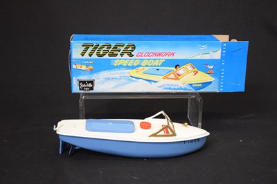 Lot 412 - Sutcliffe Models - Three clockwork model boats