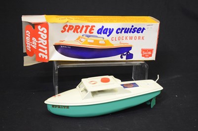 Lot 412 - Sutcliffe Models - Three clockwork model boats