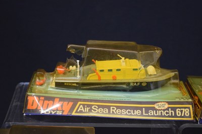 Lot 457 - Dinky Toys - Group of seven diecast model military vehicles