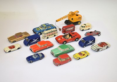 Lot 446 - Glamorgan Toy Products tin car and diecast model vehicles