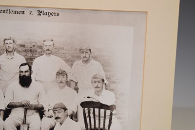 Lot 12 - Cricket Interest: William Gilbert Grace, (1848-1915)