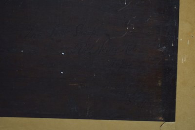 Lot 662 - Follower of Robert Henry Roe (1822–1905) - Oil on panel - Sheep and dog