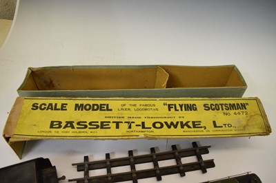 Lot 249 - Bassett Lowke 'O' gauge 'Flying Scotsman' locomotive and tender