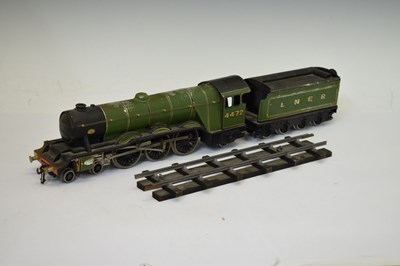 Lot 249 - Bassett Lowke 'O' gauge 'Flying Scotsman' locomotive and tender