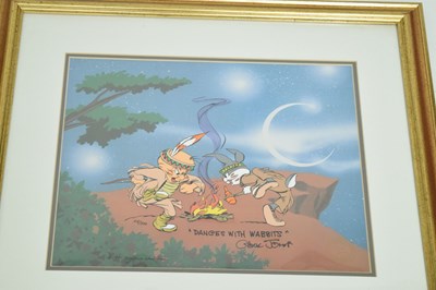 Lot 332 - Two limited edition Warner Brothers animation cels