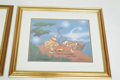 Lot 332 - Two limited edition Warner Brothers animation cels