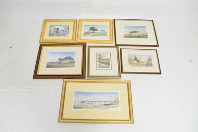 Lot 631 - Four signed limited edition Terry Bevan prints and others