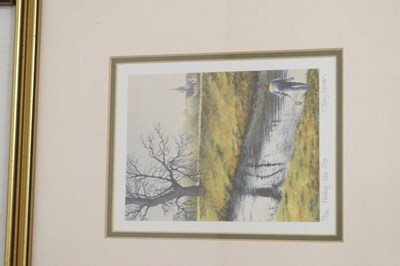 Lot 631 - Four signed limited edition Terry Bevan prints and others