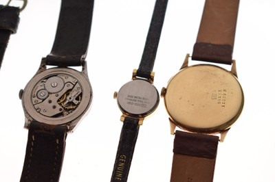 Lot 123 - Collection of vintage wristwatches