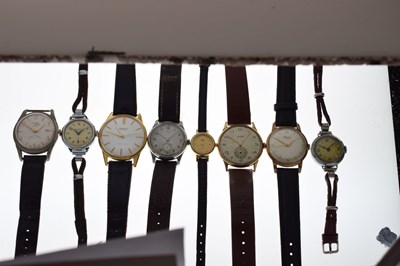 Lot 123 - Collection of vintage wristwatches