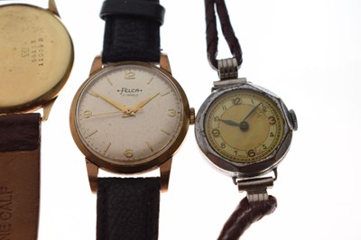 Lot 123 - Collection of vintage wristwatches