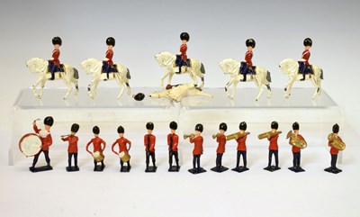 Lot 426 - Two early 20th century painted metal soldier sets