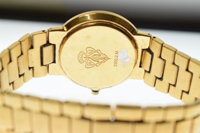 Lot 105 - Gucci - Gentleman's gold plated wristwatch
