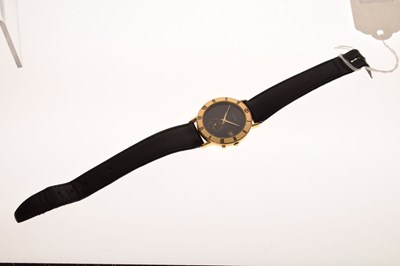 Lot 106 - Gucci - Gentleman's gold plated wristwatch