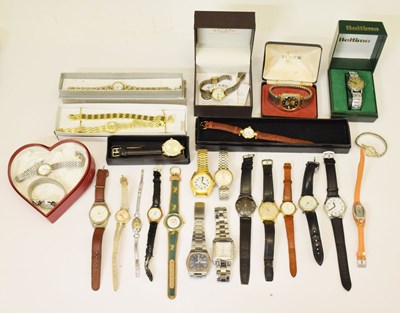 Lot 125 - Quantity of modern lady's and gentleman's fashion watches