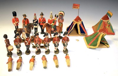 Lot 271 - Military figures