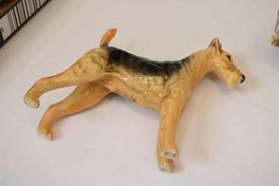 Lot 570 - Group of Beswick, Royal Doulton, Sylvac animals cat and dog figures