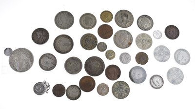 Lot 283 - Quantity of  Victorian silver coinage, etc