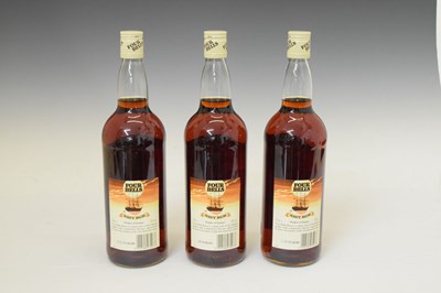 Lot 843 - Four Bells Guyana Navy Rum, 3 x 1 litre bottles