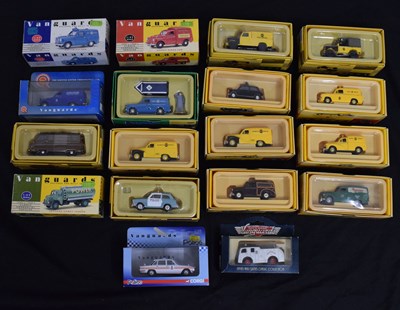 Lot 468 - Vanguards - Group of eighteen boxed diecast model vehicles