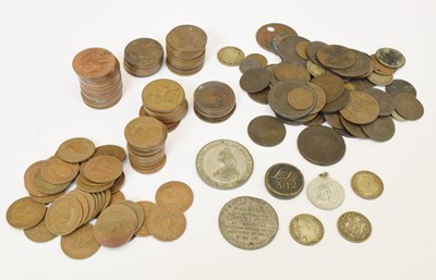 Lot 285 - Quantity of tokens and coins