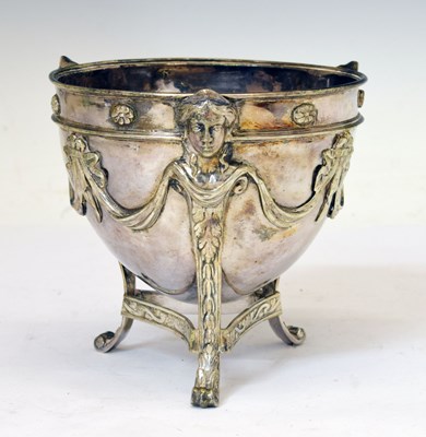 Lot 72 - George III silver footed bowl with neo-classical decoration