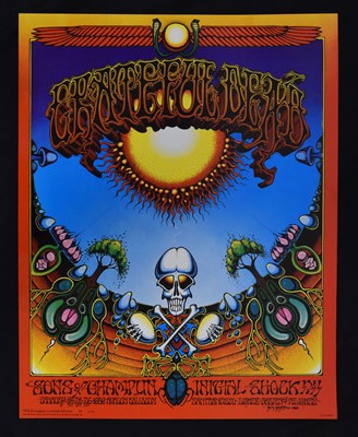 Lot 755 - Rick Griffin (American, 1944-91) – Grateful Dead Aoxomoxoa, poster, numbered 1996