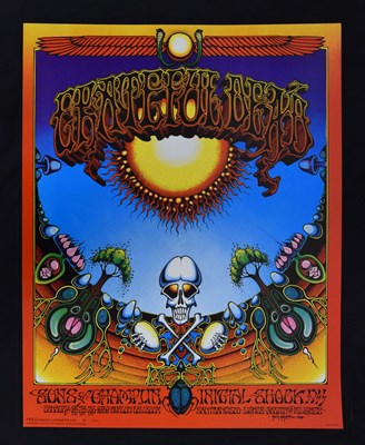 Lot 758 - Rick Griffin (American, 1944-91) – Grateful Dead Aoxomoxoa, poster, numbered 1993