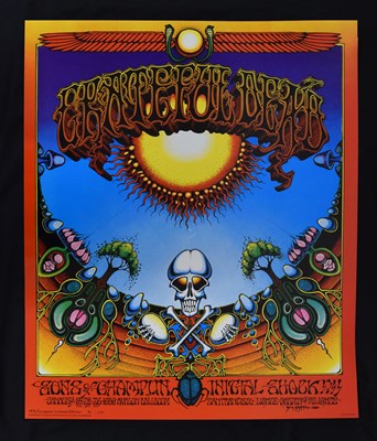 Lot 760 - Rick Griffin (American, 1944-91) – Grateful Dead Aoxomoxoa, poster, numbered 1991