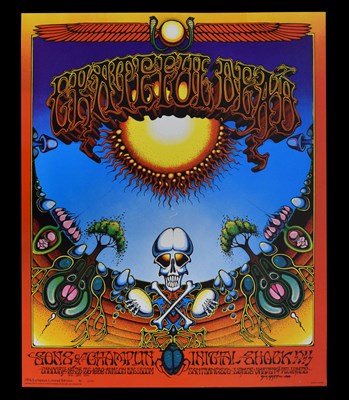 Lot 761 - Rick Griffin (American, 1944-91) – Grateful Dead Aoxomoxoa, poster, numbered 1990