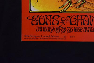 Lot 761 - Rick Griffin (American, 1944-91) – Grateful Dead Aoxomoxoa, poster, numbered 1990