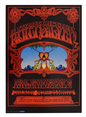 Lot 762 - Rick Griffin (American, 1944-91) – Quicksilver/Kaleidoscope/Avalon Ballroom Gig poster