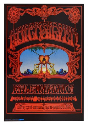 Lot 763 - Rick Griffin (American, 1944-91) – Quicksilver/Kaleidoscope/Avalon Ballroom Gig poster