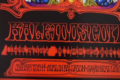 Lot 763 - Rick Griffin (American, 1944-91) – Quicksilver/Kaleidoscope/Avalon Ballroom Gig poster