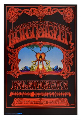 Lot 764 - Rick Griffin (American, 1944-91) – Quicksilver/Kaleidoscope/Avalon Ballroom Gig poster