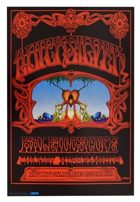 Lot 765 - Rick Griffin (American, 1944-91) – Quicksilver/Kaleidoscope/Avalon Ballroom Gig poster