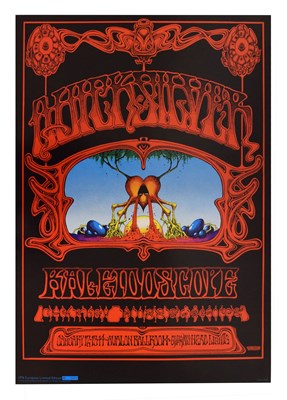 Lot 488 - Rick Griffin (American, 1944-91) – Quicksilver/Kaleidoscope/Avalon Ballroom Gig poster