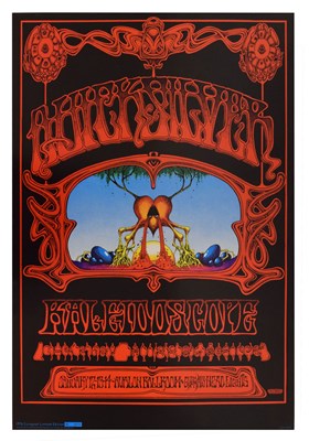 Lot 489 - Rick Griffin (American, 1944-91) – Quicksilver/Kaleidoscope/Avalon Ballroom Gig poster