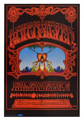 Lot 490 - Rick Griffin (American, 1944-91) – Quicksilver/Kaleidoscope/Avalon Ballroom Gig poster