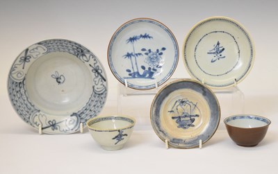 Lot 575 - Nanking Cargo teacup and saucer, etc