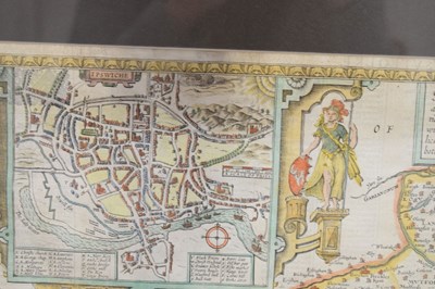 Lot 280 - Speed (John), 17th century hand coloured engraved map of 'Suffolke (Suffolk)