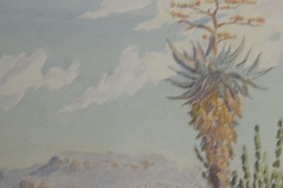 Lot 382 - Johannes G. Borman (1912 - 1981) - Watercolour - South African landscape