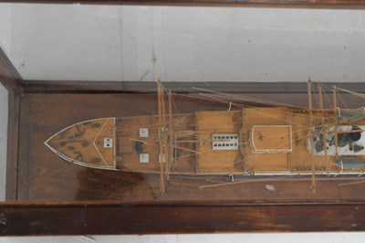Lot 347 - Mahogany case model of SS Orient by Luis Jacoby-Gomez of Barcelona, circa 1930