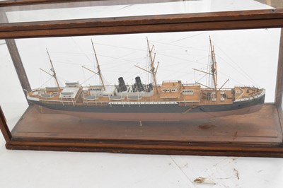 Lot 347 - Mahogany case model of SS Orient by Luis Jacoby-Gomez of Barcelona, circa 1930