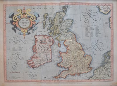 Lot 552 - Group of reproduction maps