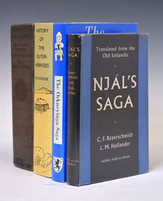 Lot 600 - Norwegian/Icelandic/Northern European interest – Collection of sagas and history works