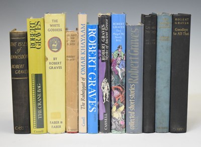 Lot 604 - Collection of first and early edition works by and about Robert Graves