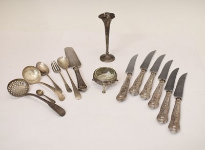 Lot 149 - Quantity of silver cutlery, etc