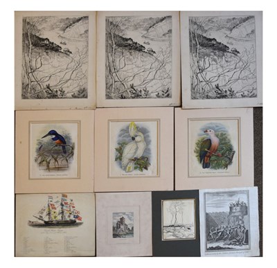 Lot 555 - Folio of assorted Bristol interest and other prints