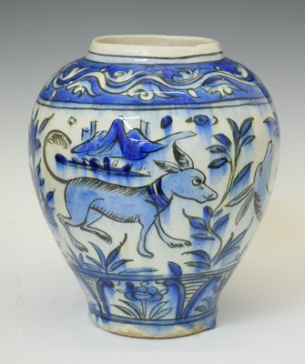 Lot 561 - Middle Eastern Faience vase